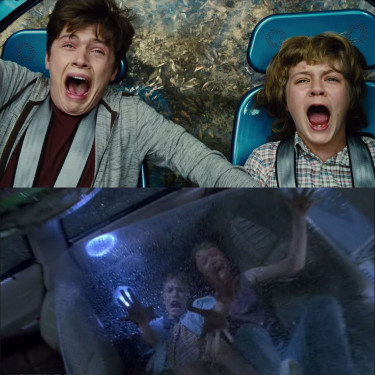 Jurassic World Jurassic Park Comparisons Easter Eggs Trailer