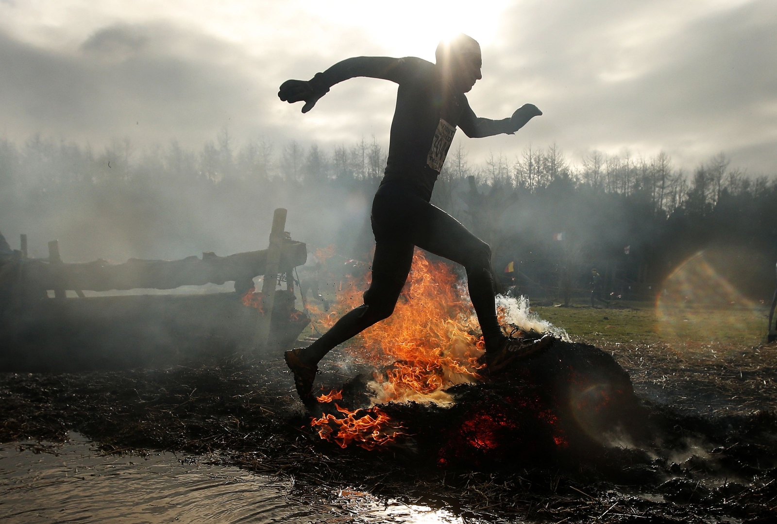Tough Guy 2015: Electric shocks, fire and mud