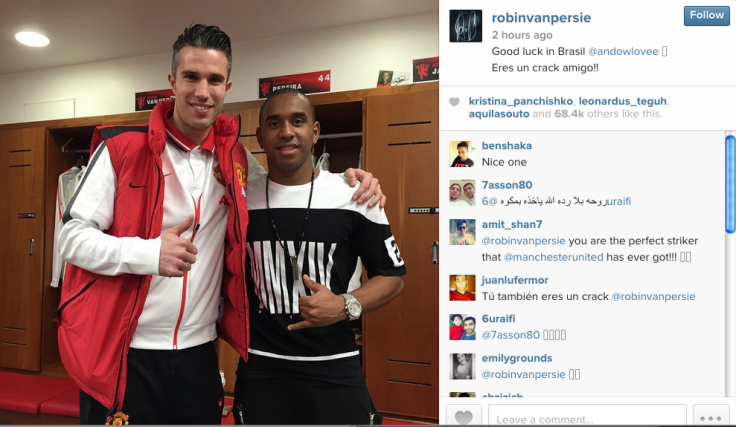 robin van persie and anderson