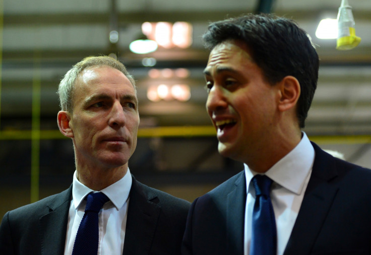 Jim Murphy and Ed Miliband