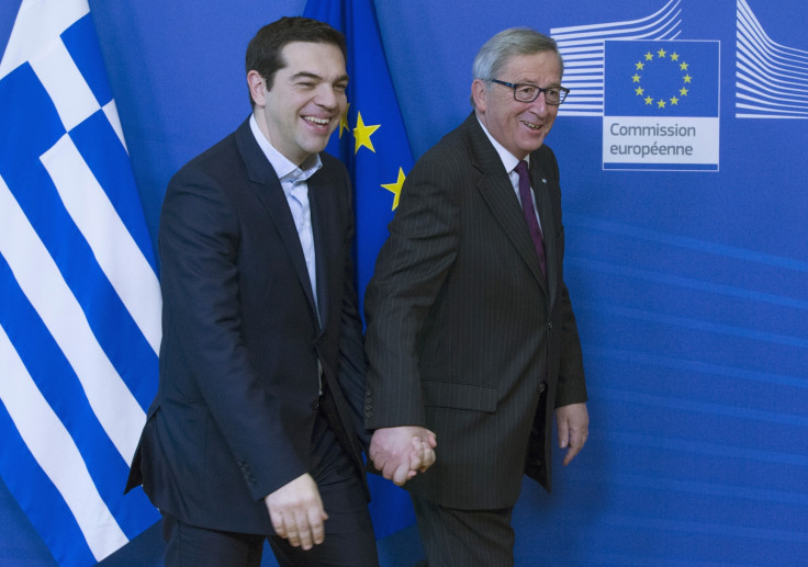 Alexis Tsipras Jean Claude Juncker
