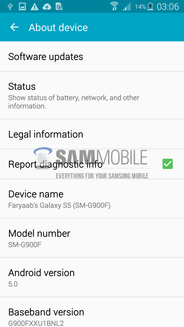 Update Galaxy S5 Exynos (SM-G900H) with Android 5.0 Lollipop G900HXXU1BOA7 official firmware Update Galaxy S5 Exynos (SM-G900H) with Android 5.0 Lollipop G900HXXU1BOA7 official firmware