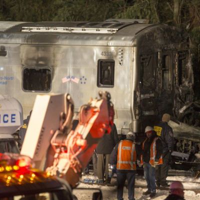 New York train crash kills at least seven at level crossing
