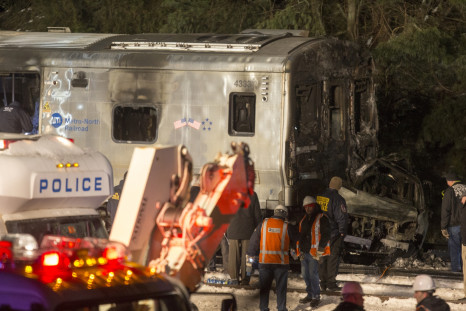 New York train crash kills at least seven at level crossing