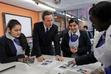 Teenagers urge Britons to register to vote