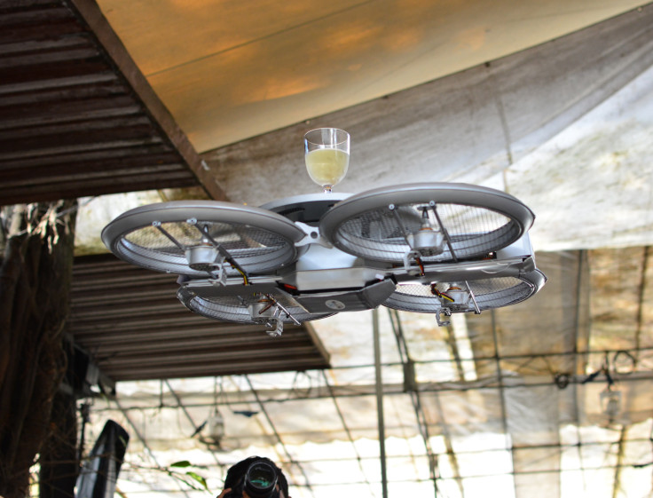 The Timbre Group in Singapore is to deploy flying helicopter drone waiters at all of its restaurant in late 2015