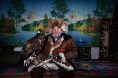 Kazakh eagle hunters China