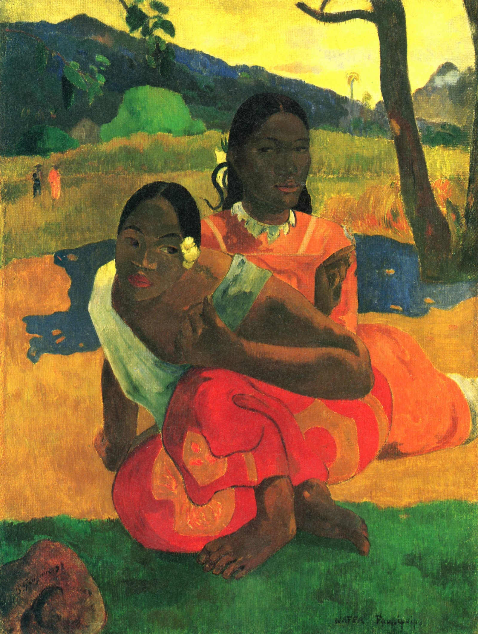 The oil painting Nafea Faa Ipoipo, or When Will You Marry? by Gauguin has sold for a record $300m The oil painting Nafea Faa Ipoipo, or When Will You Marry? by Gauguin has sold for a record $300m