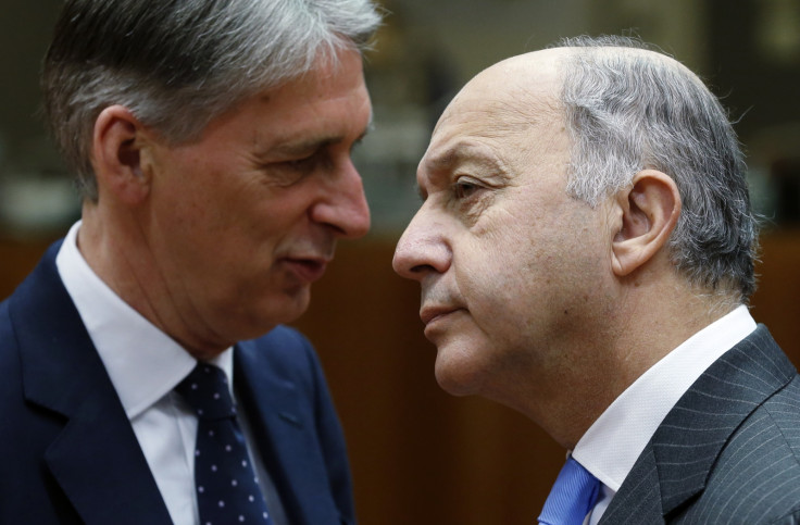 Philip Hammond Laurent Fabius