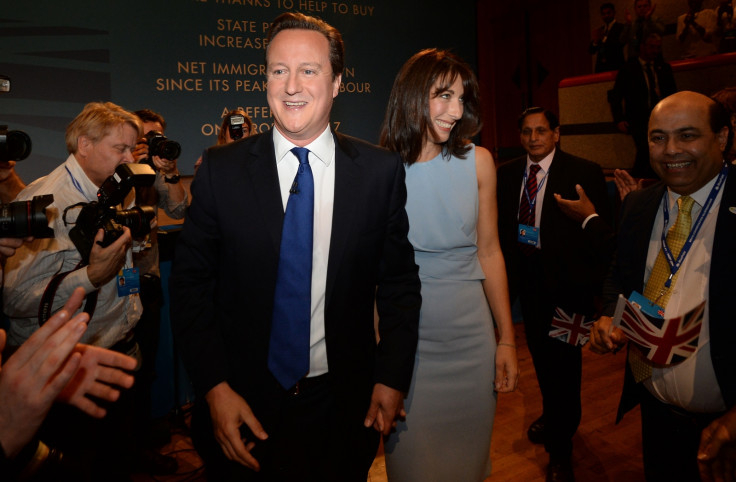 David and Samantha Cameron