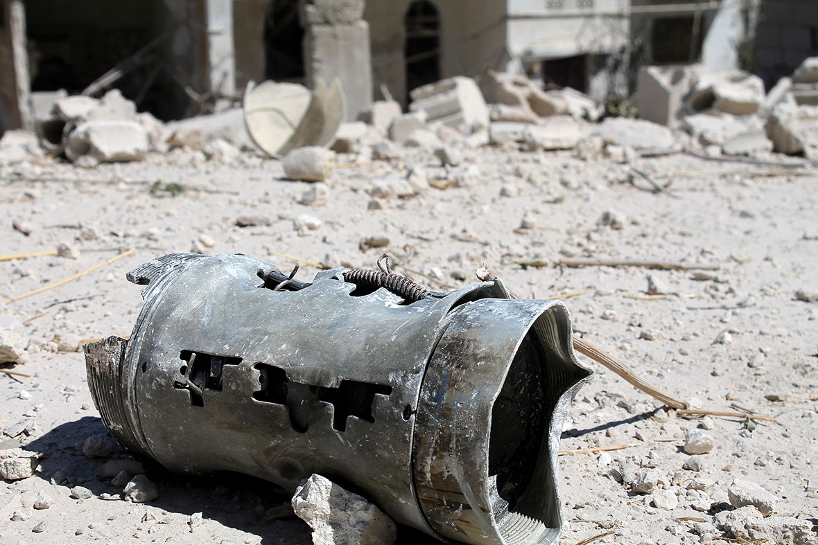 syria barrel bombs