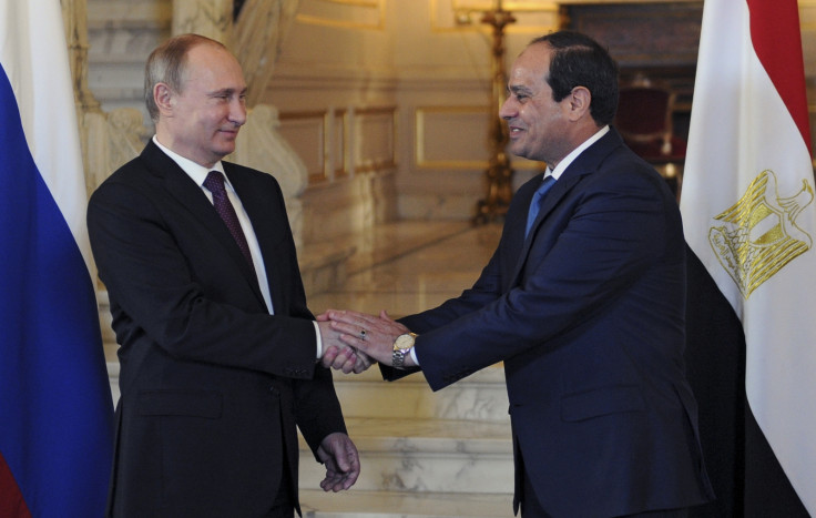 Vladimir Putin Abdel Fattah al-Sisi