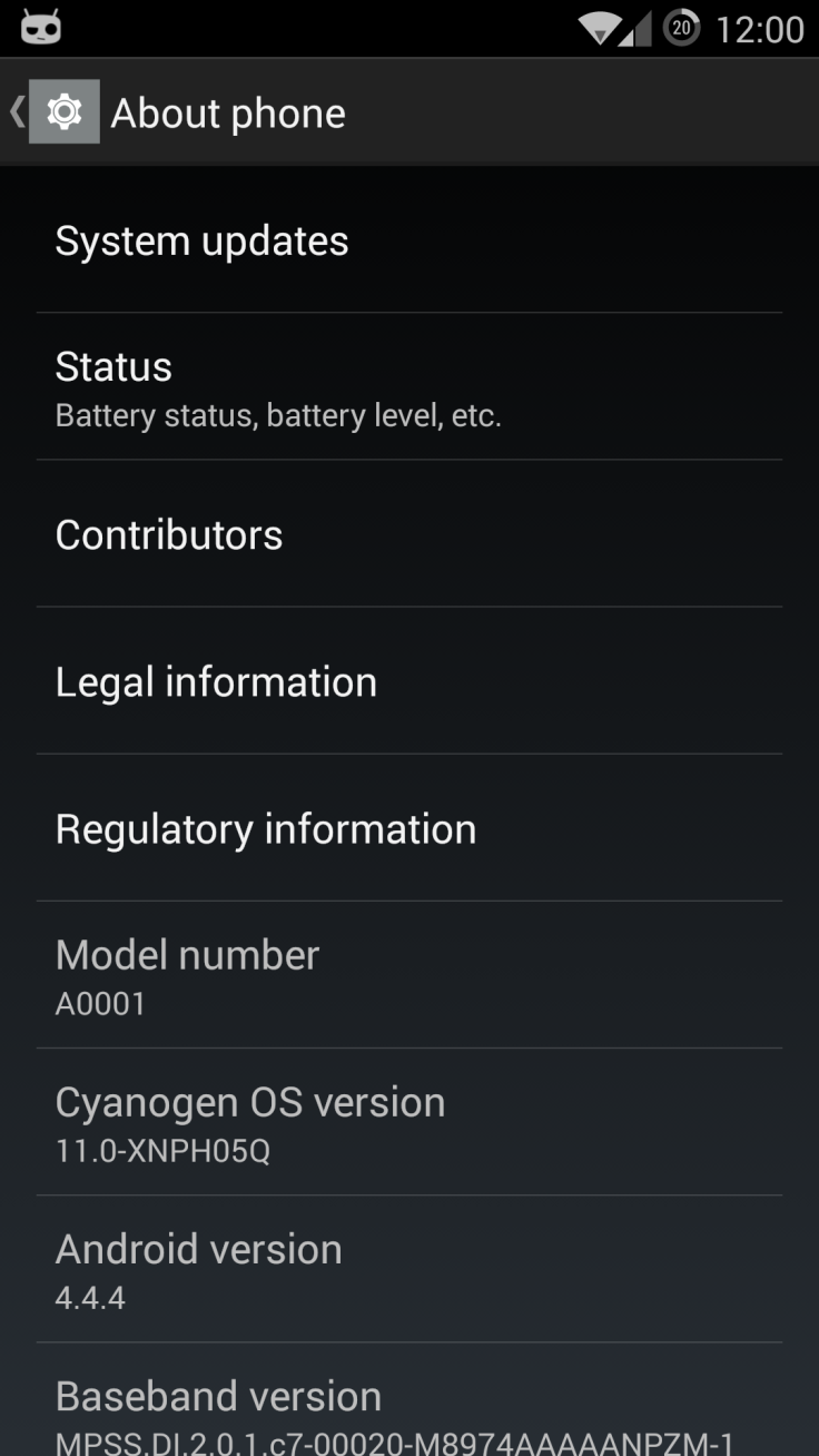 OnePlus One OnePlus One