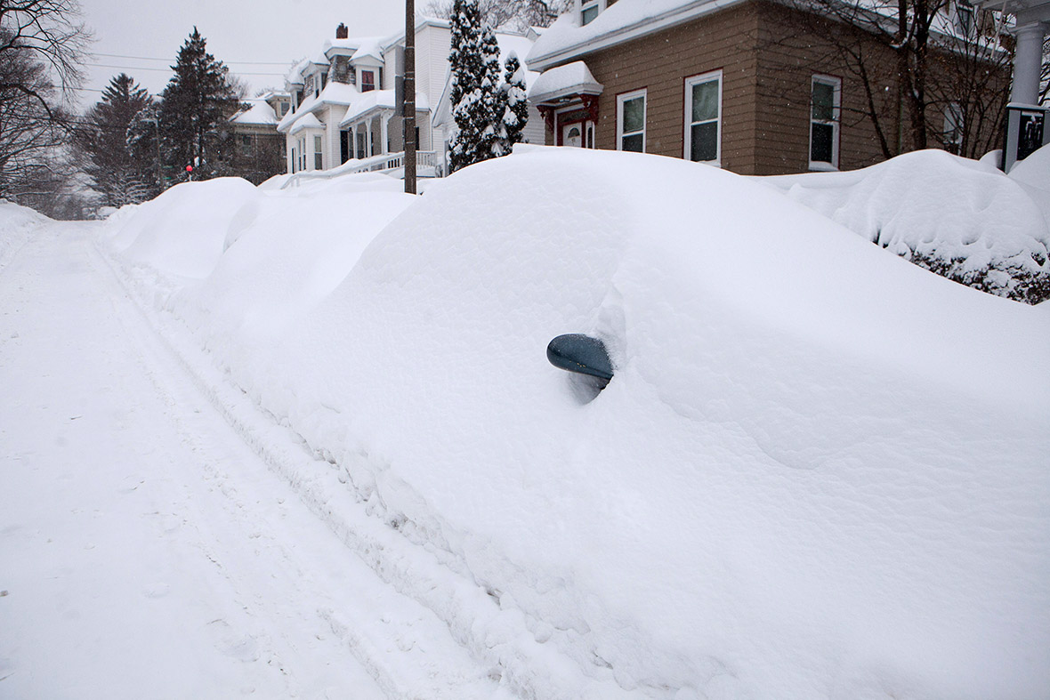 US snow: Boston residents dig out after third major ...