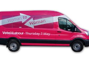 Labour's pink bus campaign
