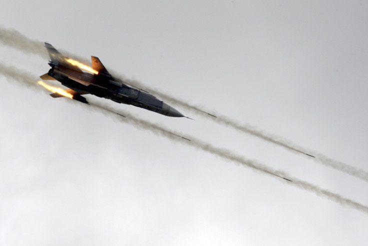 Russia fighter jet crash