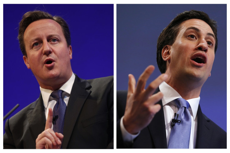 David Cameron and Ed Miliband