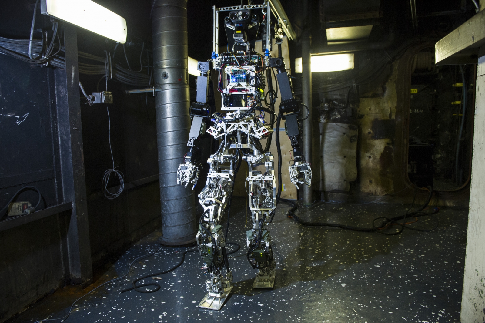 Meet SAFFiR - a new humanoid robot built for the US Navy that can walk, climb, open things and navigate obstacles just like a human