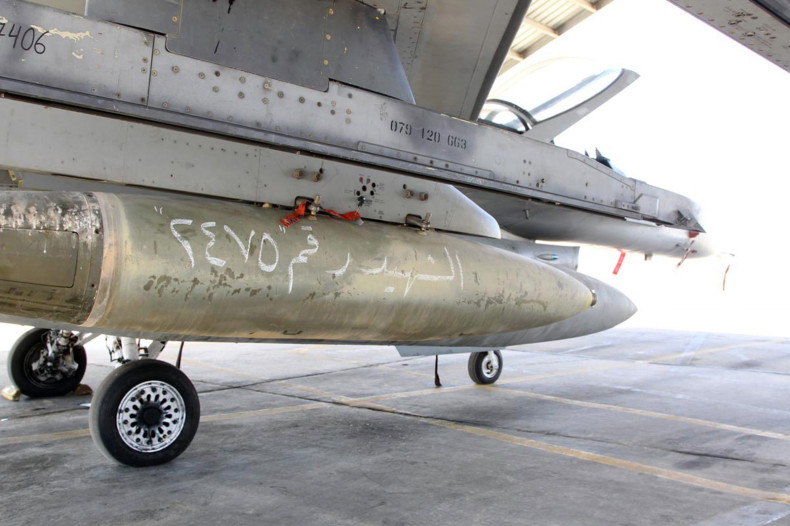 Bombs Jordan air force
