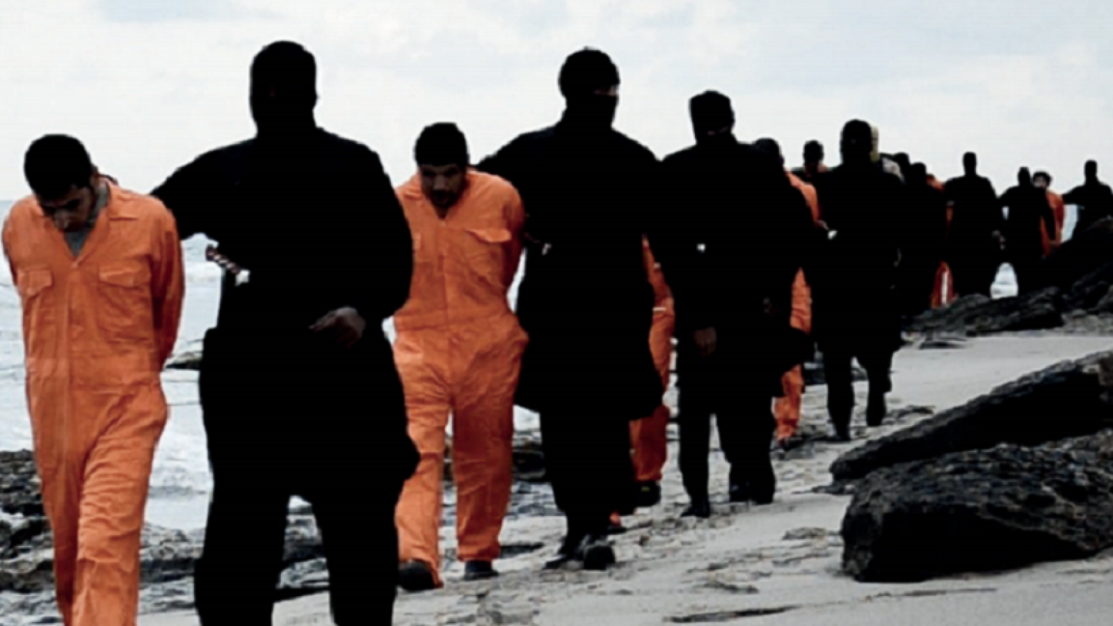 Isis Video Shows 21 Egyptian Christians Being Beheaded In Libya Isis Video Shows 21 Egyptian Christians Being Beheaded In Libya