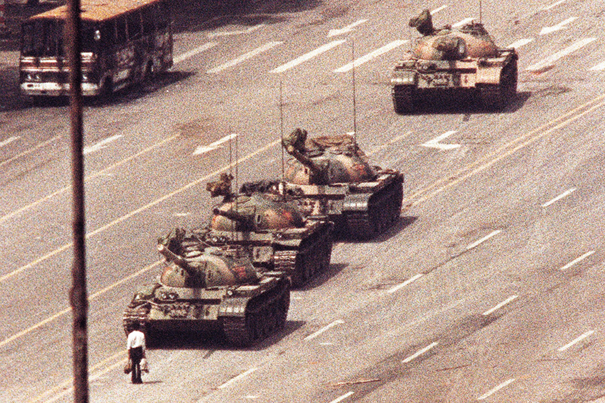 tiananmen square tank man