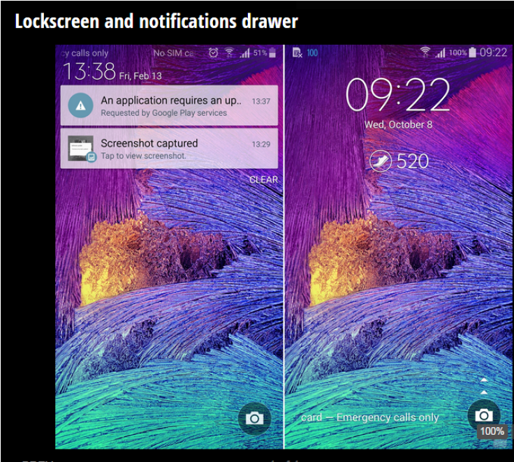 Galaxy Note 4: Android 5.0 Lollipop vs Android 4.4.4 KitKat UI comparison