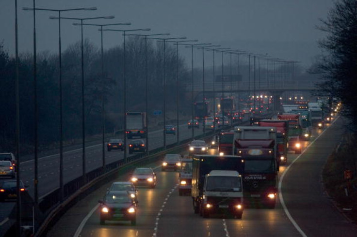 Traffic on the M1 motorway (Tim Graham/Getty images)