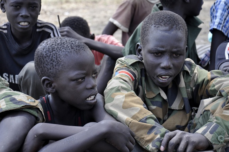 south sudan war child soldiers