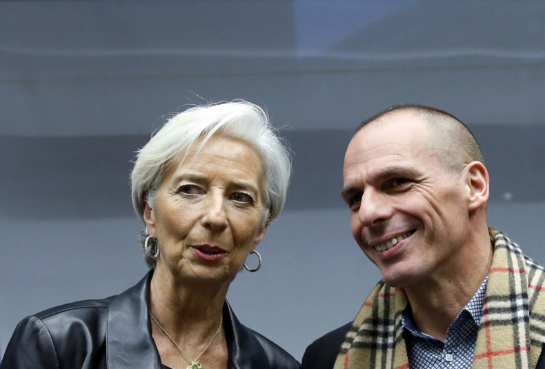 Christine Lagarde Yanis Varoufakis