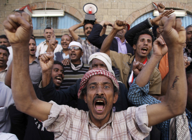Anti-Houthi protest Yemen