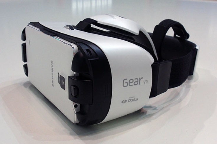 The Samsung Gear VR headset uses a Samsung Galaxy smartphone to provide content