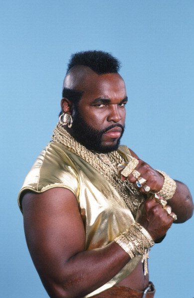 Iconic A Team character BA Baracus, played by Mr T. (Getty)