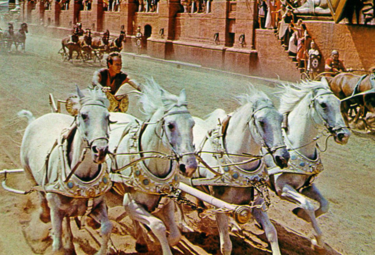 charlton heston in Ben Hur