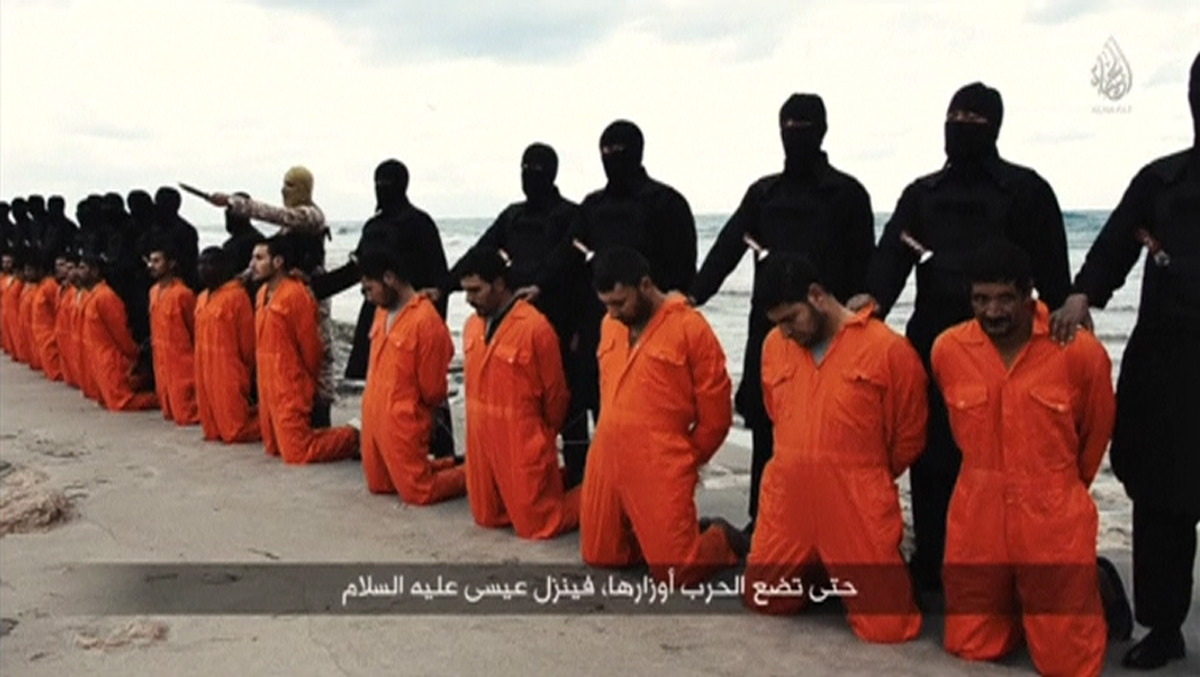 ISIS beheading Libya