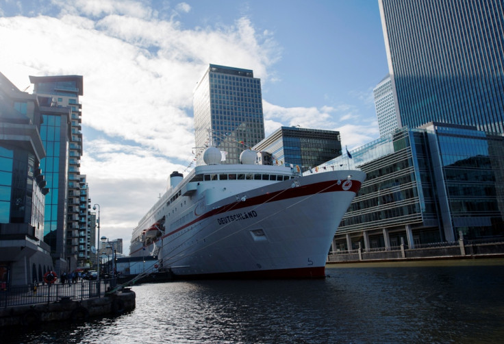 MS Deutschland Canary Wharf London MS Deutschland Canary Wharf London