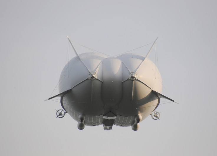 This is the back of the Airlander 10, which has been compared by some media outlets to Kim Kardashian's derrière