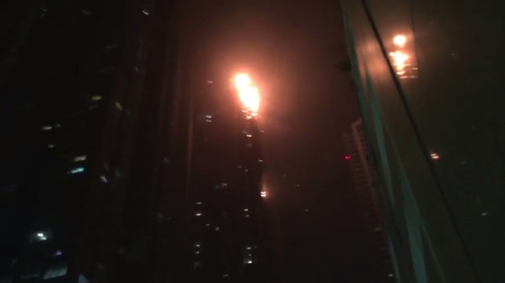 Dubai Torch tower fire