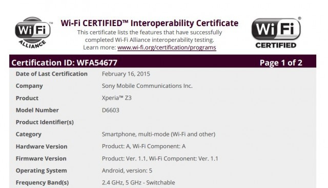 Android 5.0 Lollipop release for Xperia Z3 imminent as update gets certified Android 5.0 Lollipop release for Xperia Z3 imminent as update gets certified