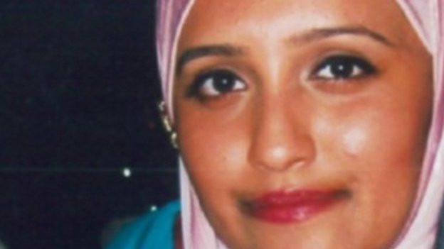 Asqa Mahmood, who travelled to Syria from Glasgow to join Islamic State in 2013. Asqa Mahmood, who travelled to Syria from Glasgow to join Islamic State in 2013.