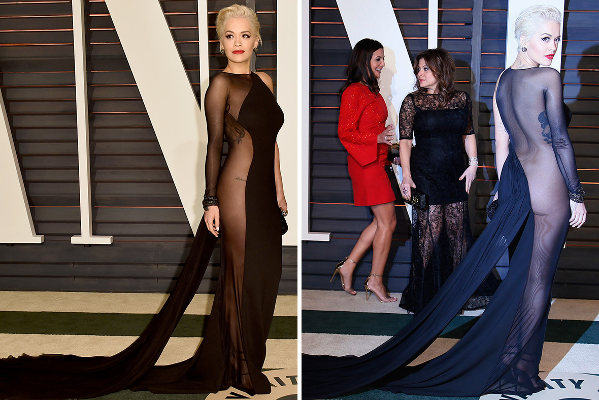 Oscars 2015 Vanity Fair party Rita Ora