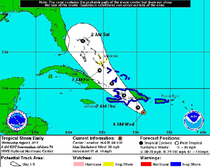 Tropical Storm Emily