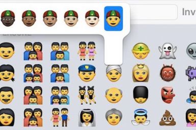 The new emoji characters feature straight and same sex couples and families