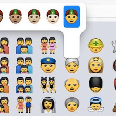 The new emoji characters feature straight and same sex couples and families