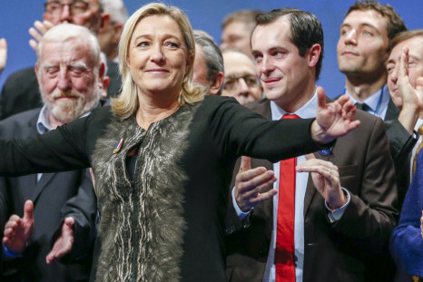 Marine Le Pen FN Madonna