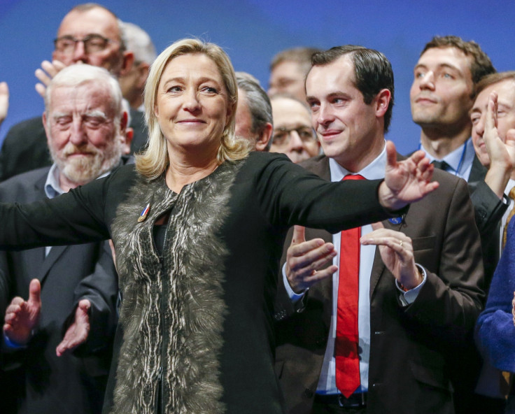 Marine Le Pen FN Madonna