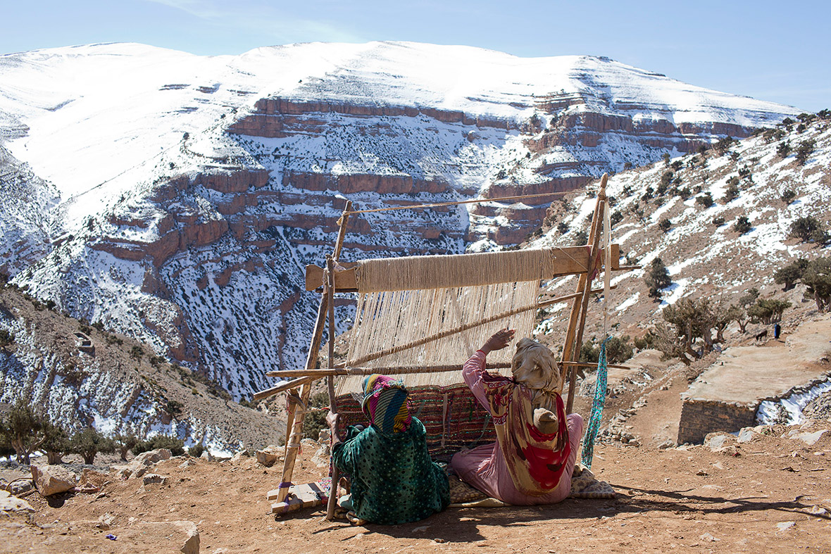 Berbers Atlas mountains Morocco