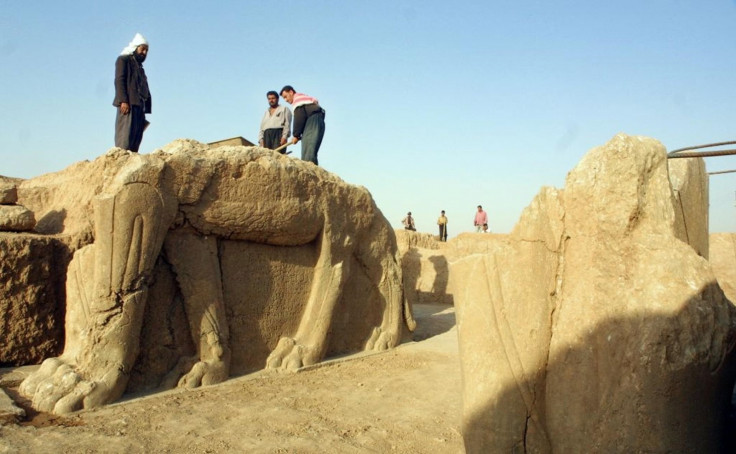 Assyrian temple in Iraq