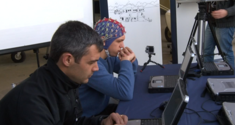 Brain-controlled drone shown off for the first time
