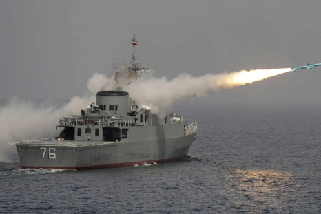 Iran massive naval drill