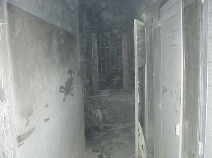 Room burned at Greek Orthodox Church building just outside Jerusalem's Old City